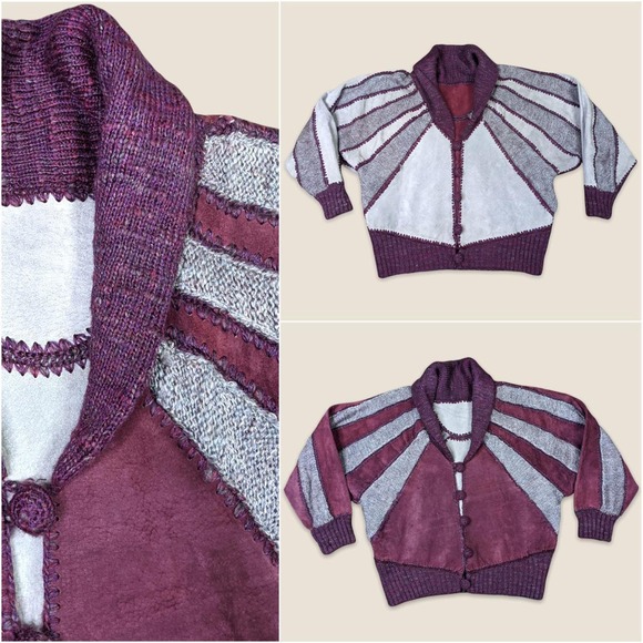 Vintage Reversible Suede Leather Jacket XL - Picture 2 of 4